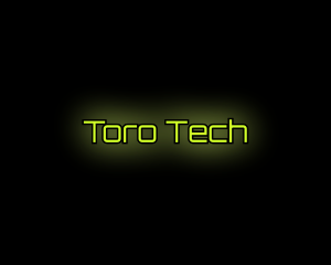 Tech Neon Online logo design