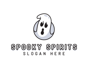 Halloween - Spooky Ghost Halloween logo design