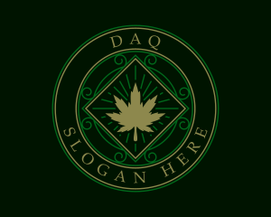 Cannabis Weed Hemp Logo