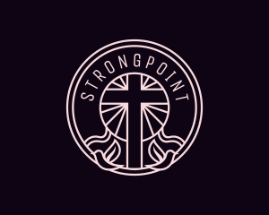 Religious - Cross Christian Church logo design