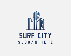 City Architecture Building logo design