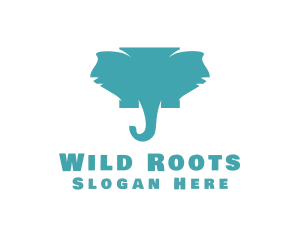 Jungle - Wild Elephant Jungle logo design