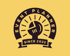 Pipefitter - Plumbing Wrench Tool logo design