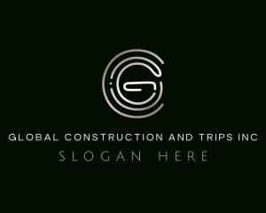 Industrial Steel Fabrication Letter G Logo
