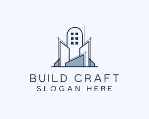 Building Plan Architecture  logo design