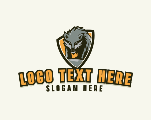 Character - Wild Wolf Character logo design
