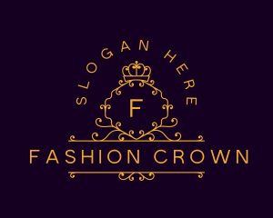 Decorative Royal Boutique logo design