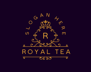 Decorative Royal Boutique logo design