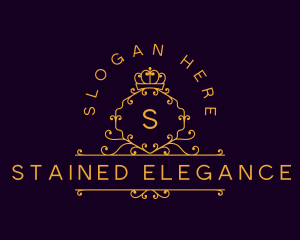 Decorative Royal Boutique logo design