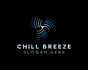 Fan Cooling Ventilation logo design