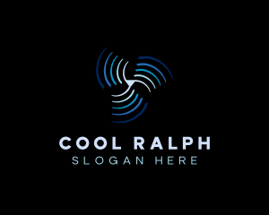 Fan Cooling Ventilation logo design