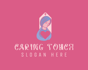 Caregiver - Nursing Home Heart logo design