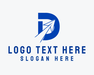 Shipment - Arrow Letter D logo design