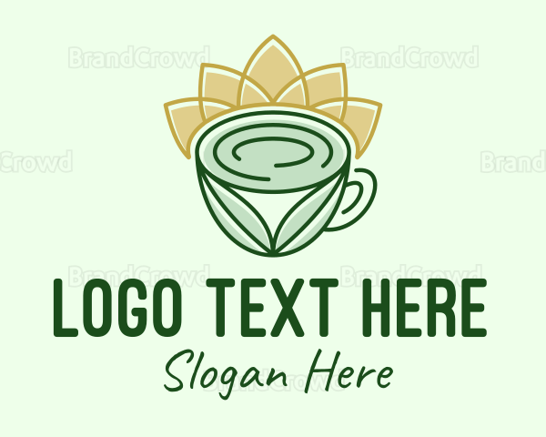 Flower Organic Drink Logo