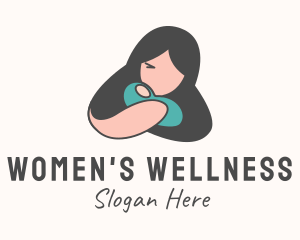 Gynecologist - Woman Baby Childcare logo design