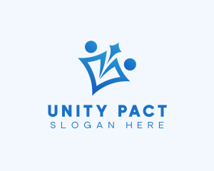 Unity Goal People logo design