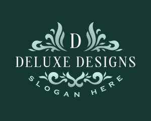 Deluxe - Deluxe Ornamental Crest logo design