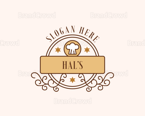 Chef Restaurant Cuisine Logo