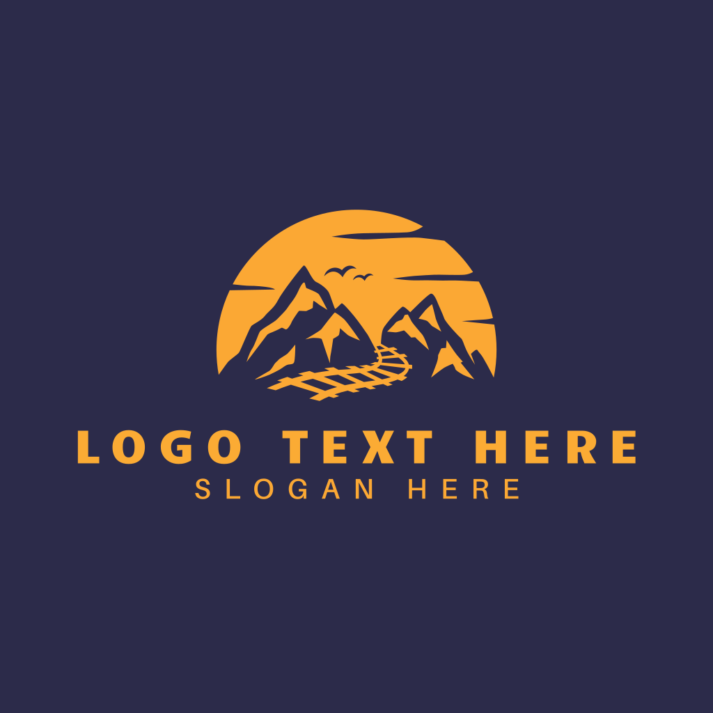 Mountain Scenery Railroad Logo | BrandCrowd Logo Maker