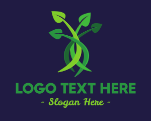 Plant - Green Leaves Plant logo design