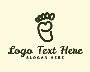 Massage - Foot Pedicure Spa logo design