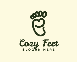 Foot Pedicure Spa logo design