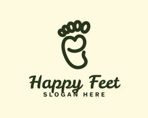 Foot - Foot Pedicure Spa logo design