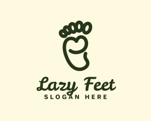 Foot Pedicure Spa logo design