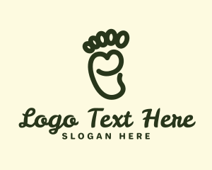 Foot Pedicure Spa Logo