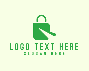 Market - Organic Shopping Bag logo design