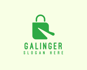 Supermarket - Organic Shopping Bag logo design