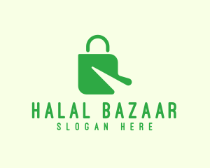 Organic Shopping Bag logo design