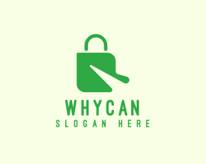 Retail - Organic Shopping Bag logo design