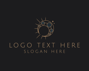 Astrological - Astrology Moon Eclipse logo design