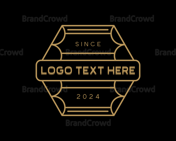 Generic Hexagonal Brand Logo
