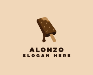 Chocolate Ice Cream  logo design