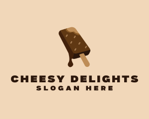 Chocolate Ice Cream  logo design