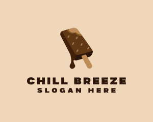 Chocolate Ice Cream  logo design