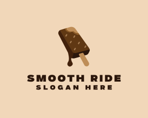 Chocolate Ice Cream  logo design