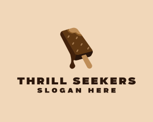 Chocolate Ice Cream  logo design