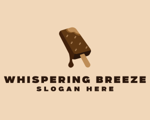 Chocolate Ice Cream  logo design