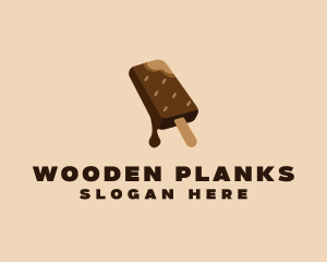 Chocolate Ice Cream  logo design