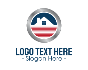 America - Real Estate Seller logo design