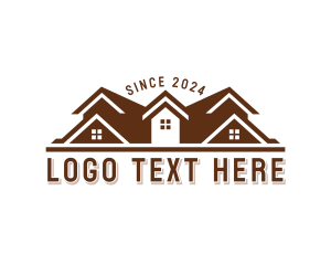 Roofing - Roofing Property Contractor logo design