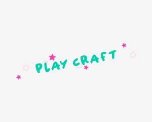  Cute Stars Playful Wordmark logo design