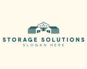 Warehousing - Warehousing Distribution Building logo design