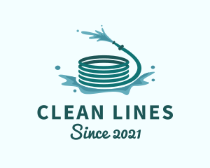 Clean Water Hose  logo design