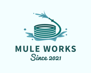 Clean Water Hose  logo design