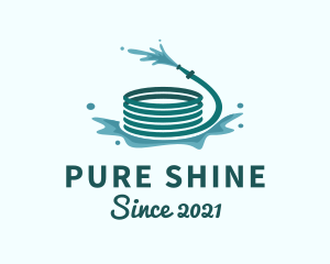 Clean - Clean Water Hose logo design