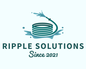 Clean Water Hose  logo design